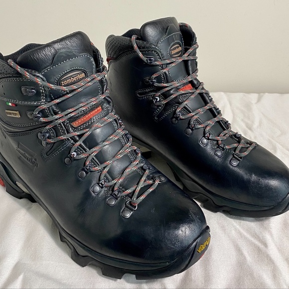 Zamberland Italy GoreTex Leather Mountaineering Hiking Boots Mens - Picture 1 of 10